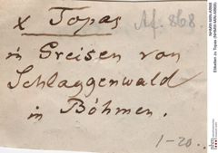 Etiketten zu Topas (NHMW-MIN-Af868)